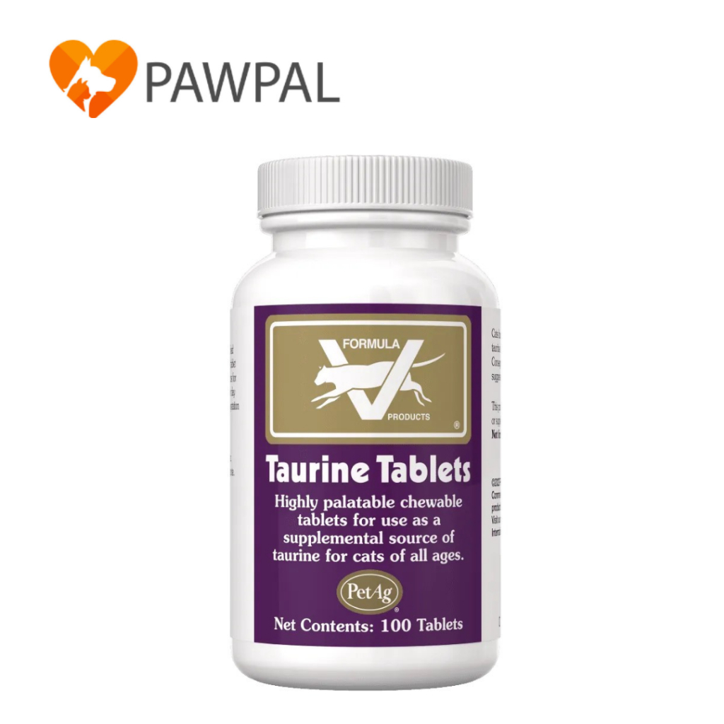 Taurine Tablets For Cats of All Ages 🔥Exp.2027 ทรอรีน สำหรับแมวทุกช่วงวัย หัวใจ ระบบประสาท บำรุงร่างกาย