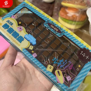 พร้อมส่ง🇹🇭(สินค้าไม่มีกล่อง)สกุชชี่คีย์บอร์ด Sanqing Keyboard Squishy รูปแป้นพิมพ์ เนื้อนุ่มเนื้อสโลว์ สกุชชี่แท้