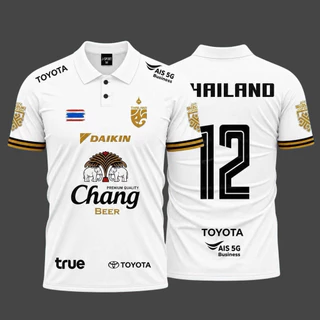 เสื้อกีฬาคอปก เสื้อกีฬาพิมพ์ลายคอปกใส่ได้ทั้งชายหญิง