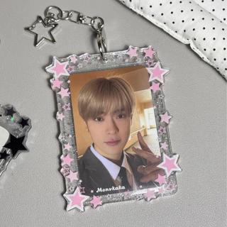 Starlight PhotoCard Holder เฟรมการ์ด กลิตเตอร์รูปดาว