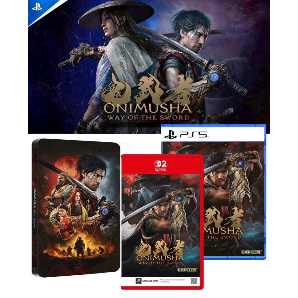 (มาแว้ว)Ps5,Sw2 Games Onimusha: Way of the Sword