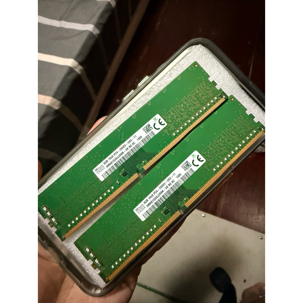 ram16gb ddr4 bus2666 มือสองงง