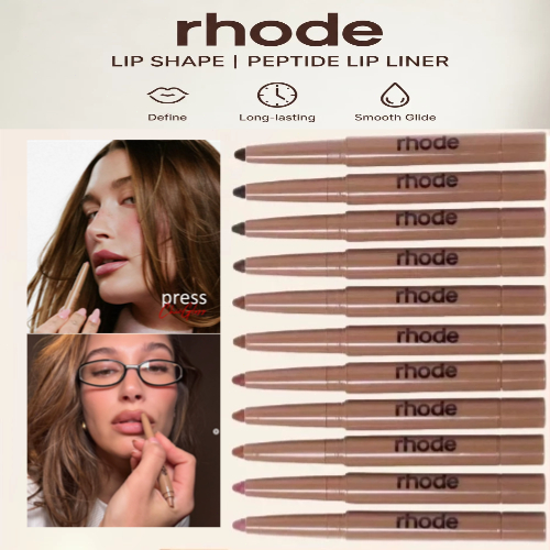 Rhode Lip Shape Peptide 0.75g ลิปคอนทัวร์ Overline ปากอวบอิ่ม บำรุงริมฝีปาก สีธรรมชาติ เลือกได้ 11 สี ของแท้