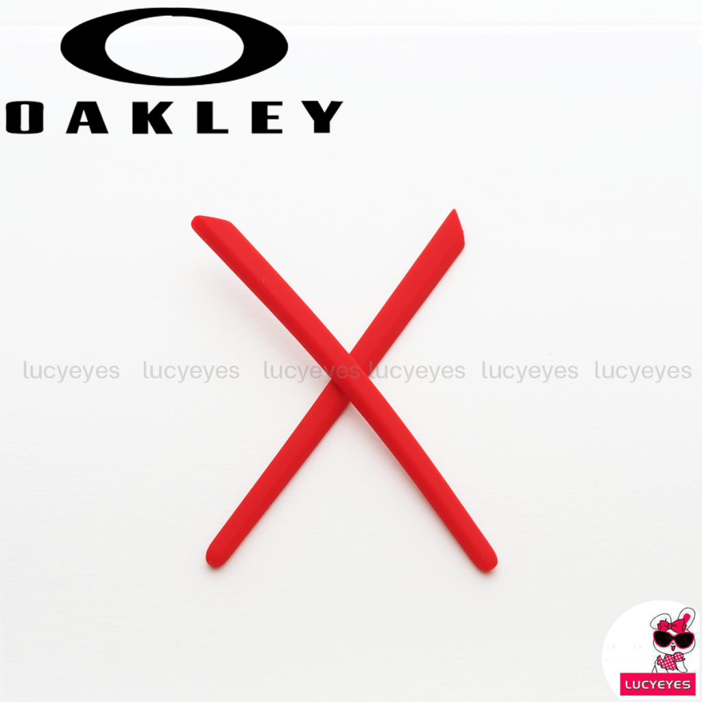 ยางขาแว่น OX8170, TENSILE สีแดง