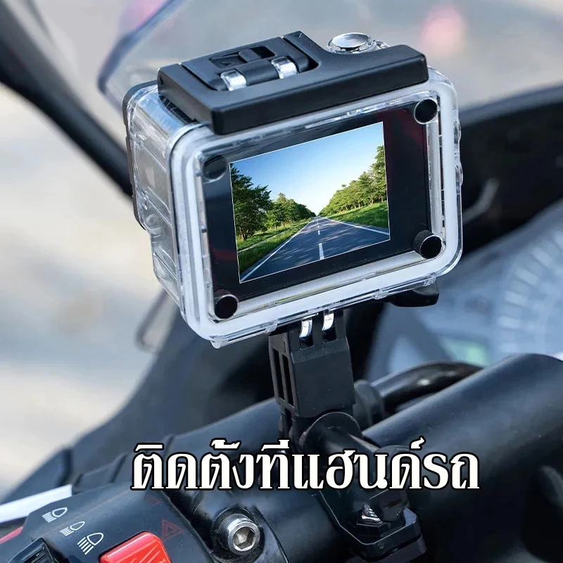 กล้องโกโปร Camera Sport HD Full HD 1080P กล้องโกโปร GoPro กล้องกันน้ำ กล้องติดหมวก กล้องรถแข่ง กล้องถ่ายรูป thumbnail 9