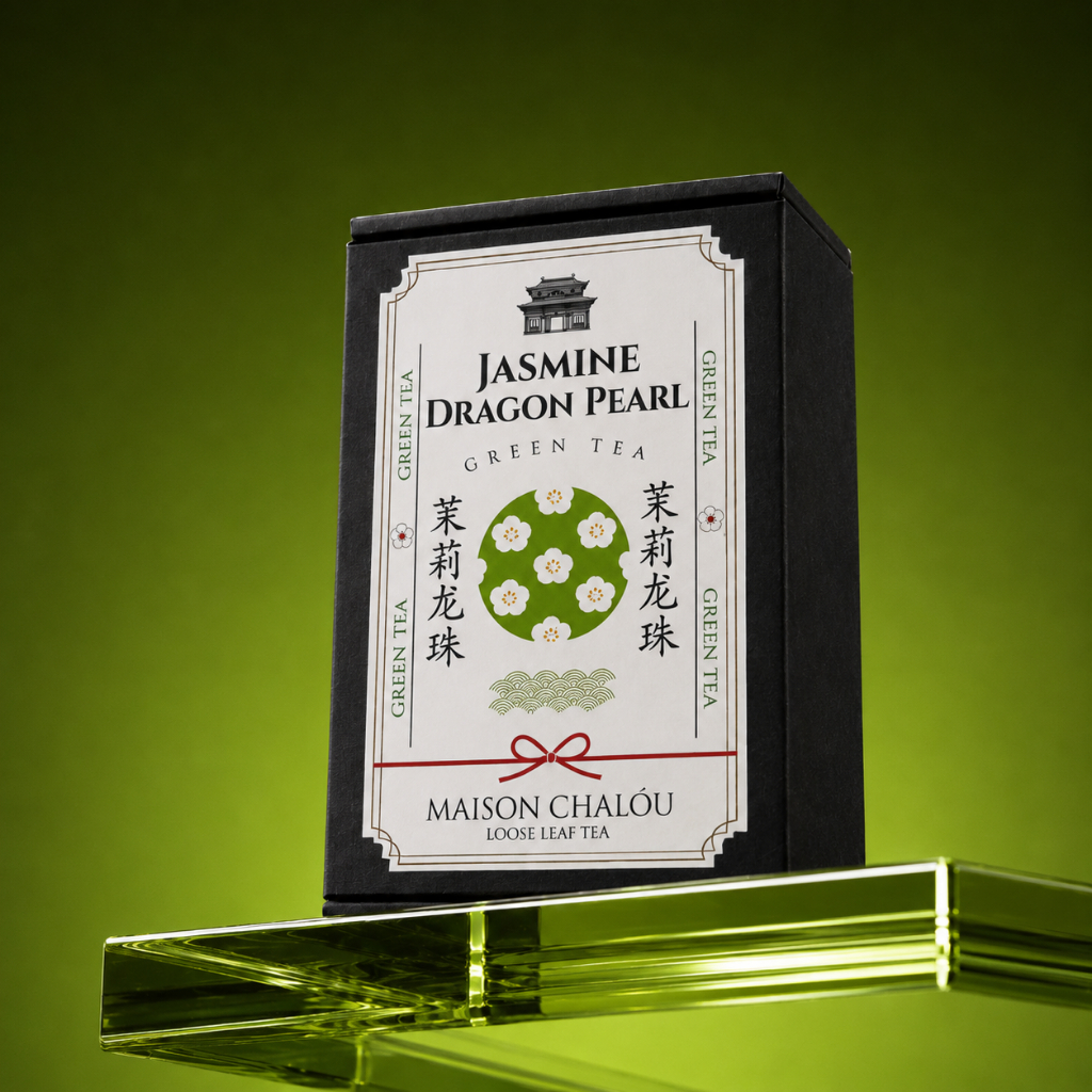 Jasmine Dragon Pearl Tea ชามะลิ ไข่มุกมังกร ชาพรีเมียมหอมมะลิ 70g