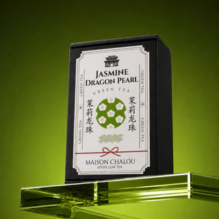 Jasmine Dragon Pearl Tea ชามะลิ ไข่มุกมังกร ชาพรีเมียมหอมมะลิ 70g