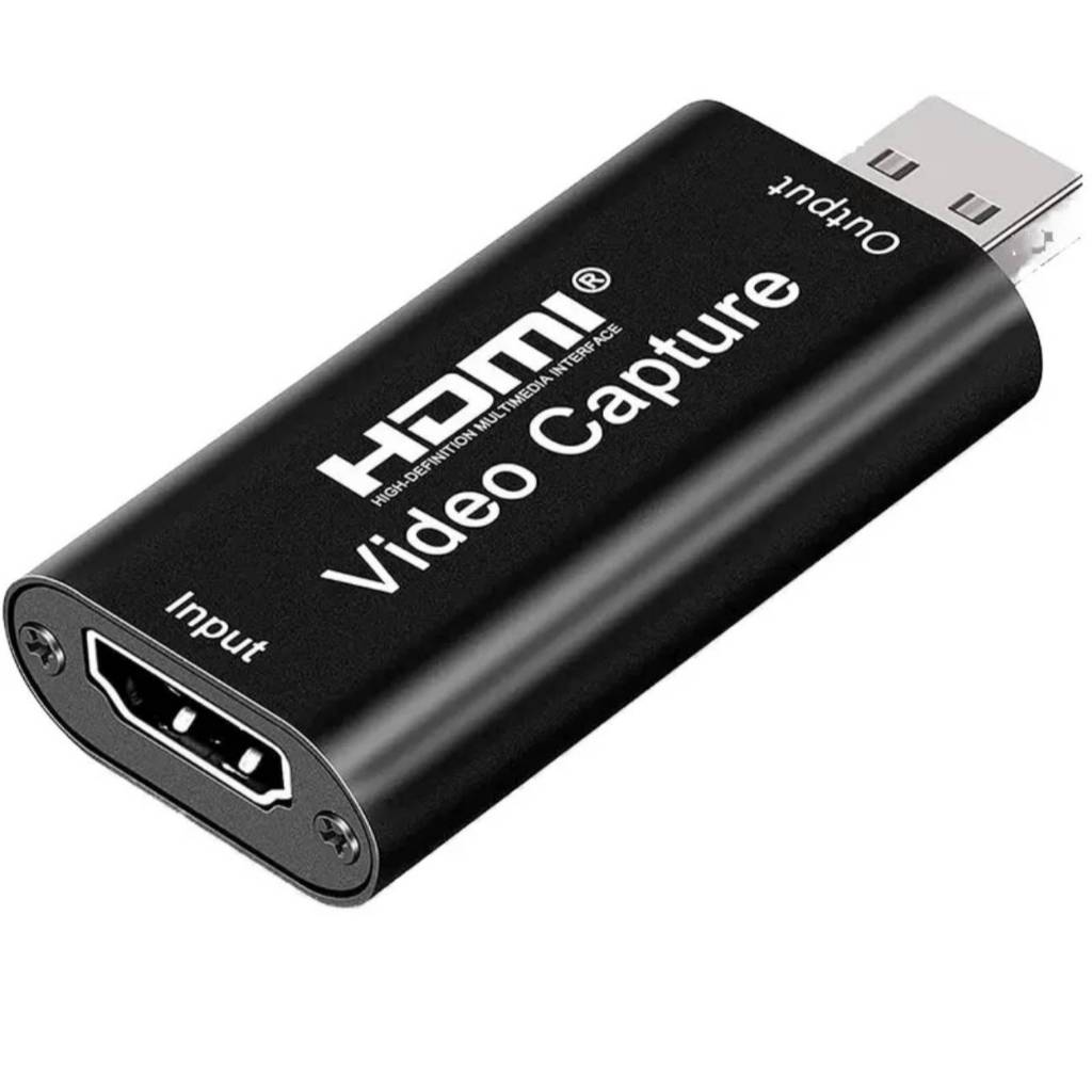แคปเจอร์การ์ด Video Capture Card การ์ดจับภาพวิดีโอเสียง 4K HDMI เป็น USB 2.0 FR PS4 Game Live