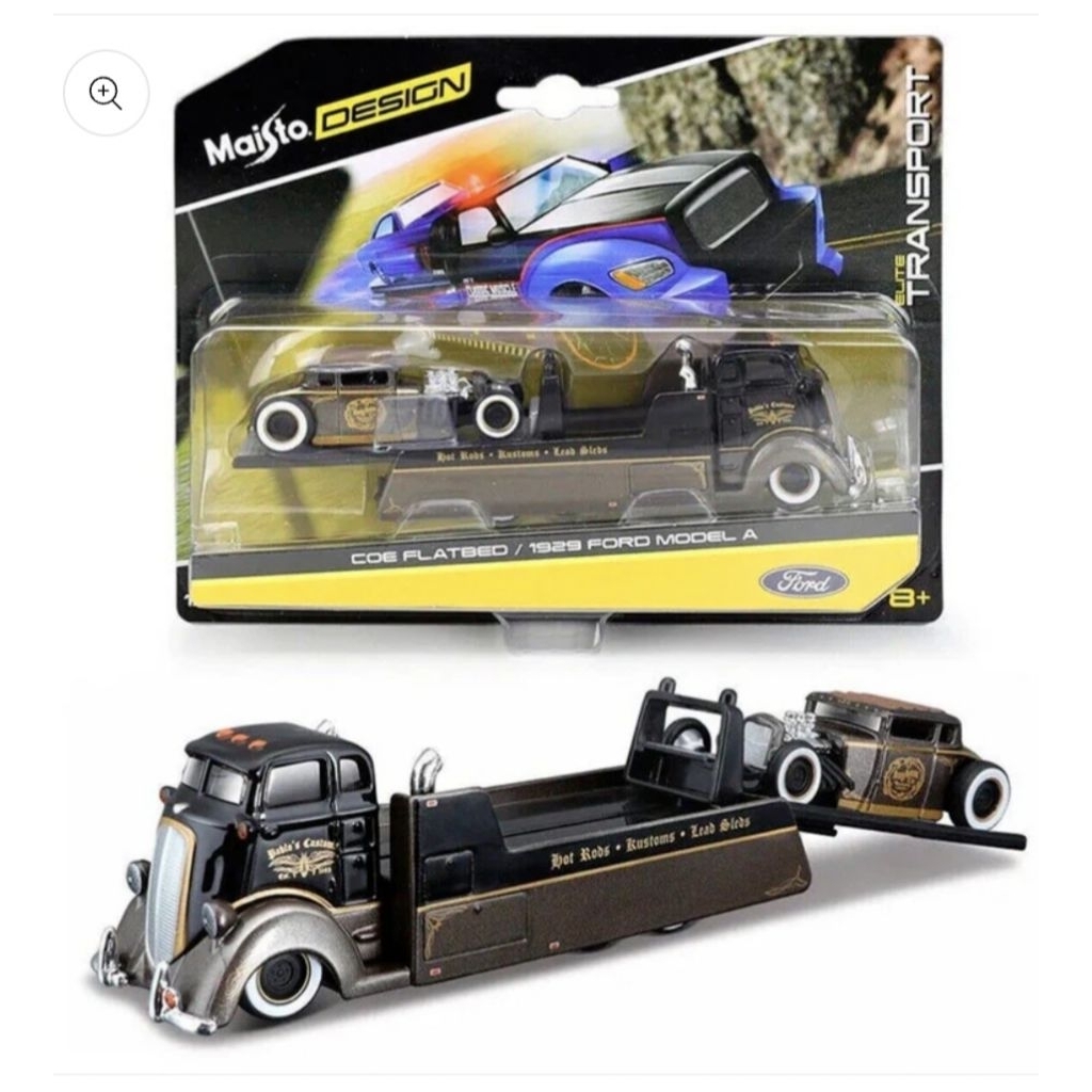 maisto coe flatbed 1929 ford model a 1:64