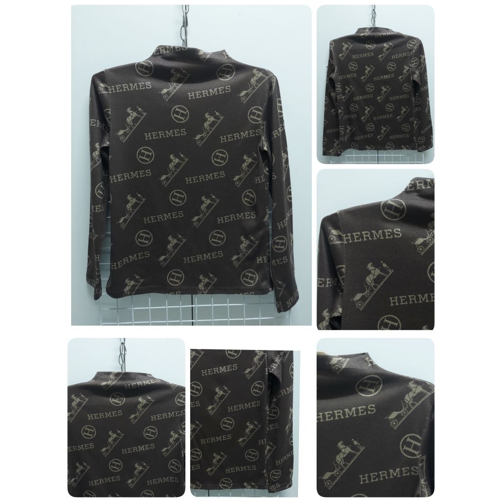 5700. H เสื้อไหมพรมคอปีนมือสอง