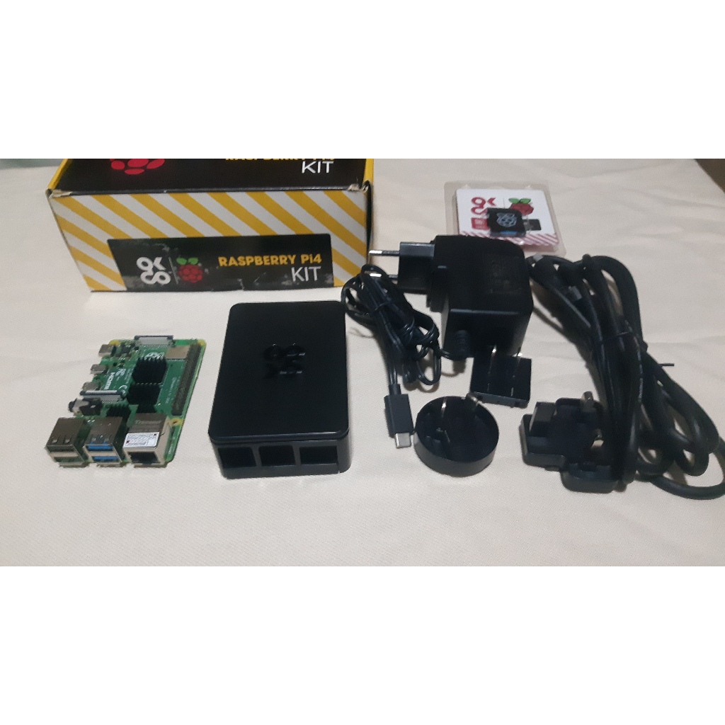 Raspberry Pi 4 8GB OKdo UNI Basic Kit Official Set (มือสอง)