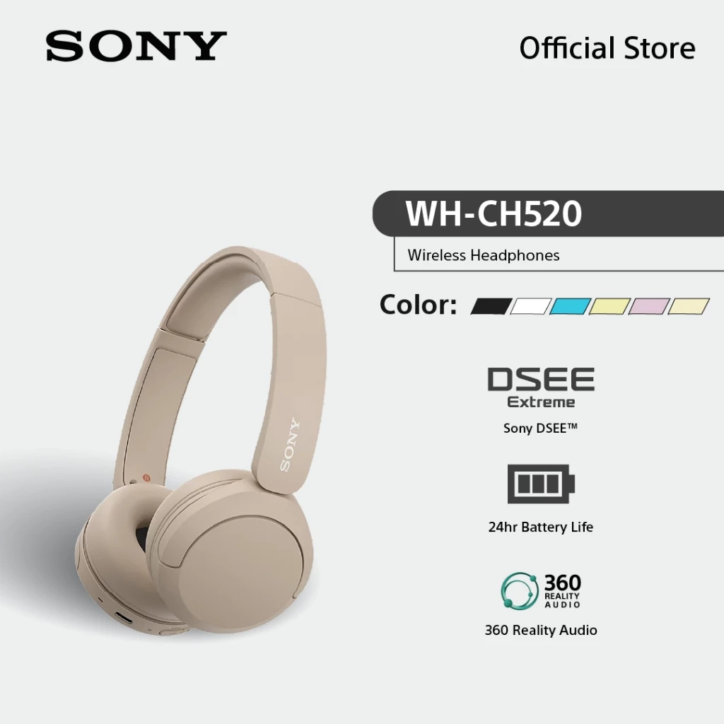Sony WH-CH520 หูฟัง Bluetooth 5.2 ใส่สบาย Hands-free thumbnail 6