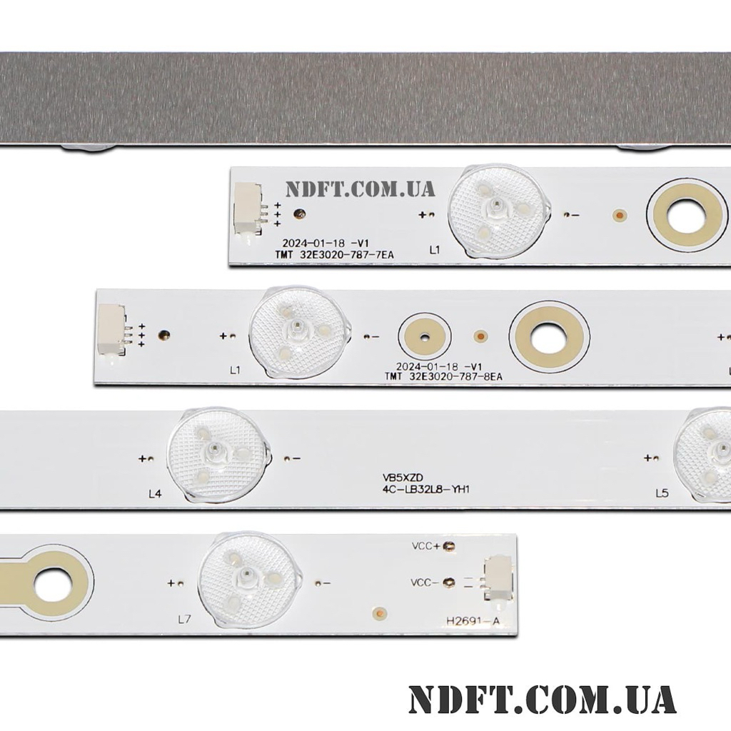 หลอดLEDแบล็คไลท์ TCL รุ่น LED32T3500 , L32P31ED พาร์ทหลอด TMT 32E3020-787-8EA , 006-P2K1960B
