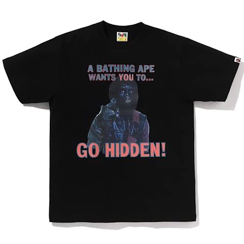 BAPE X HIDDEN GO HIDDEN TEE