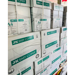 กระดาษถ่ายเอกสาร A4 หนา 70g JK PAPPER มีกล่อง แพคกล่อง 4 รีม / 5 รีม กระดาษถ่าย กระดาษ ขาว พร้อมใช้งาน ถ่าย ปริ้น