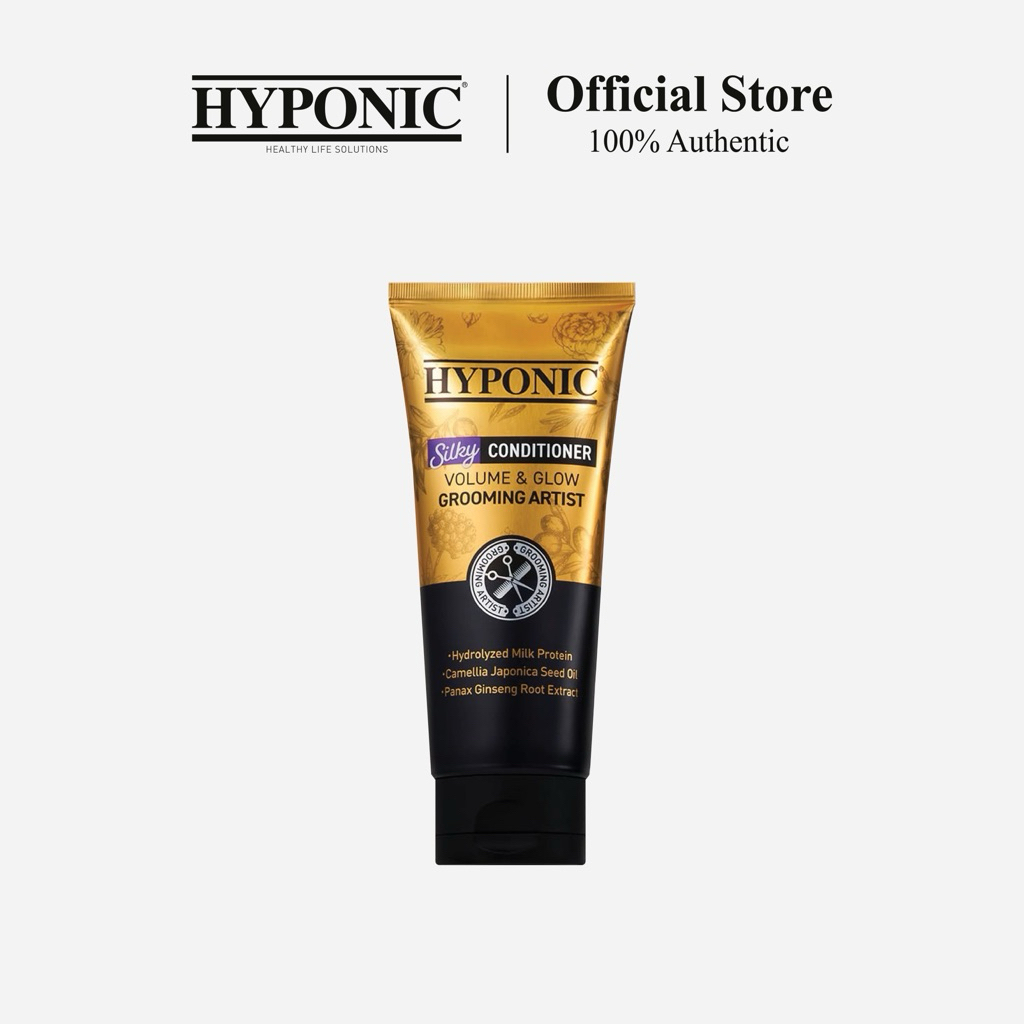 HYPONIC  Grooming Artist Silky Conditioner 200ml ครีมนวดผมสัตว์เลี้ยง สุนัข แมว ปริมาณ Glow Care