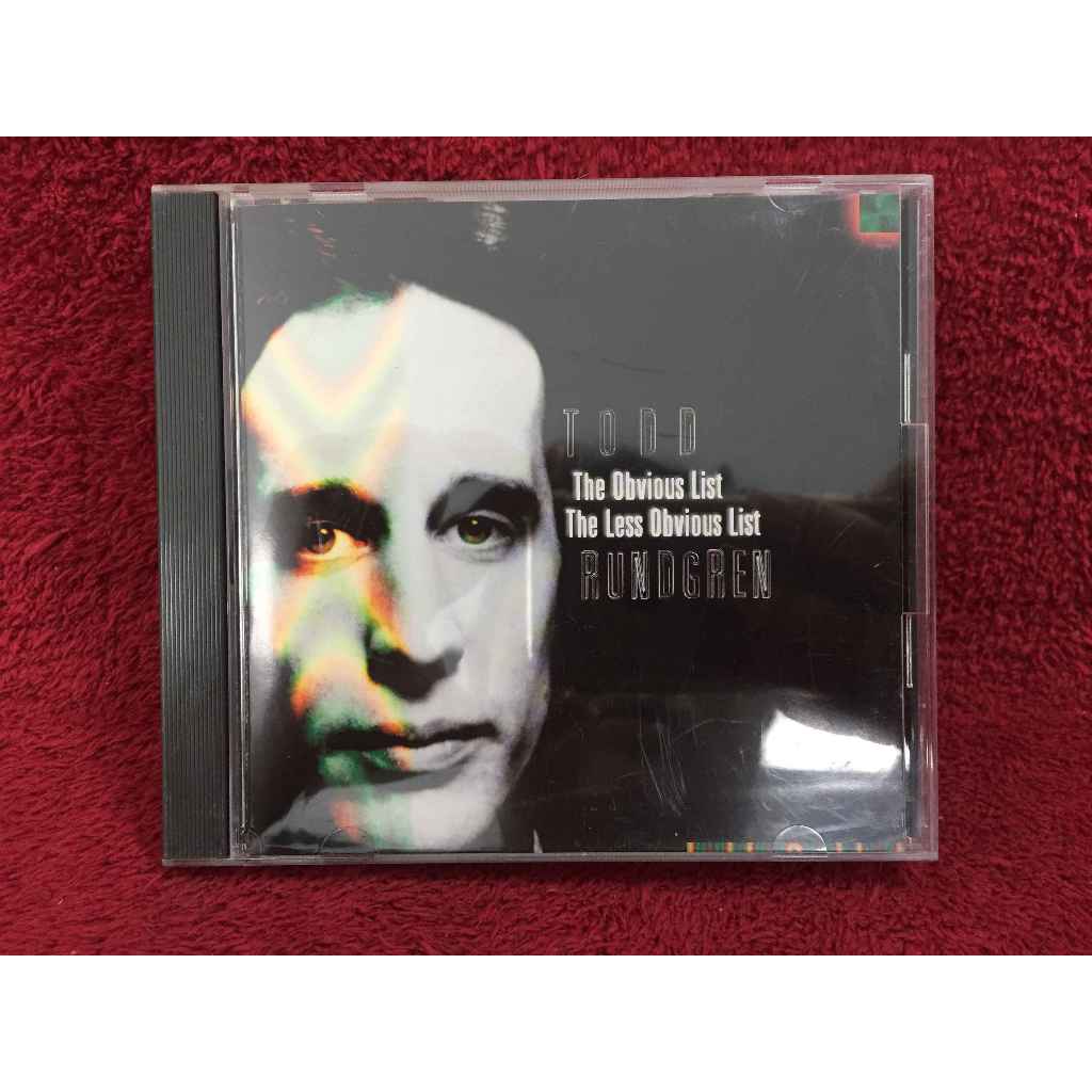 CD Todd Rundgren – The Obvious List/The Less Obvious List สภาพตามรูปปก EA100-13