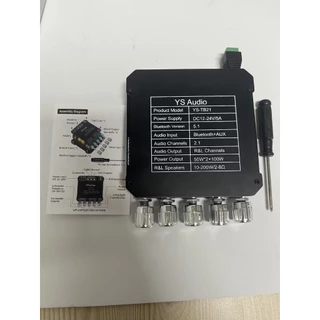 SINWINY YS-TB21 TPA3116D2 ชิปขนาดใหญ่บลูทูธนำเข้าชิปซับวูฟเฟอร์เครื่องขยายเสียงบลูทูธ 5.0 50WX2 + 100Wระบบ 2.1ch