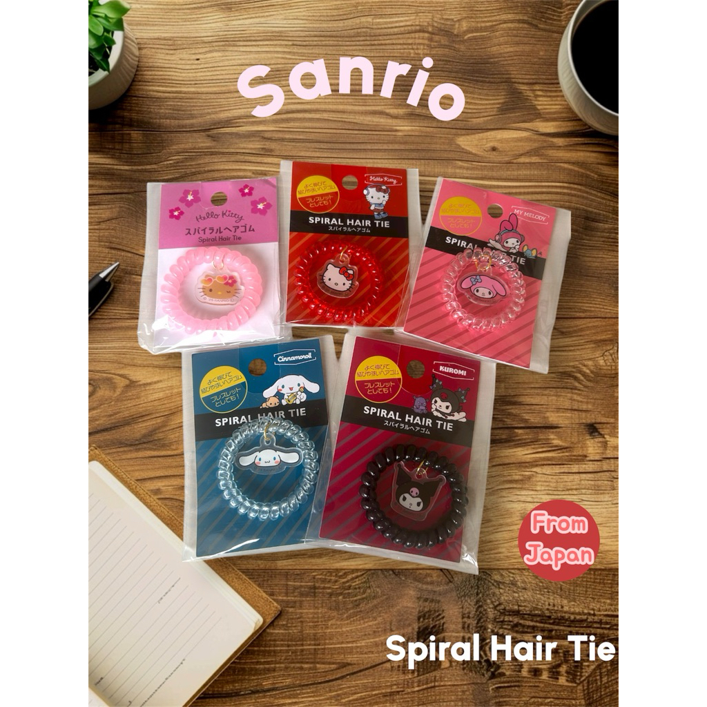 🎀[Sanrio] สินค้าซานริโอ้แท้จากญี่ปุ่น 100% 🇯🇵  Hair Accessories, Kitty, Mymelody, kuromi, cinnamoroll, pompompurin