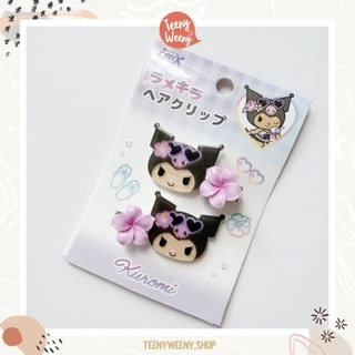 กิ๊บซานริโอ้ รุ่นชบาสีแทน Sanrio Hair Clips