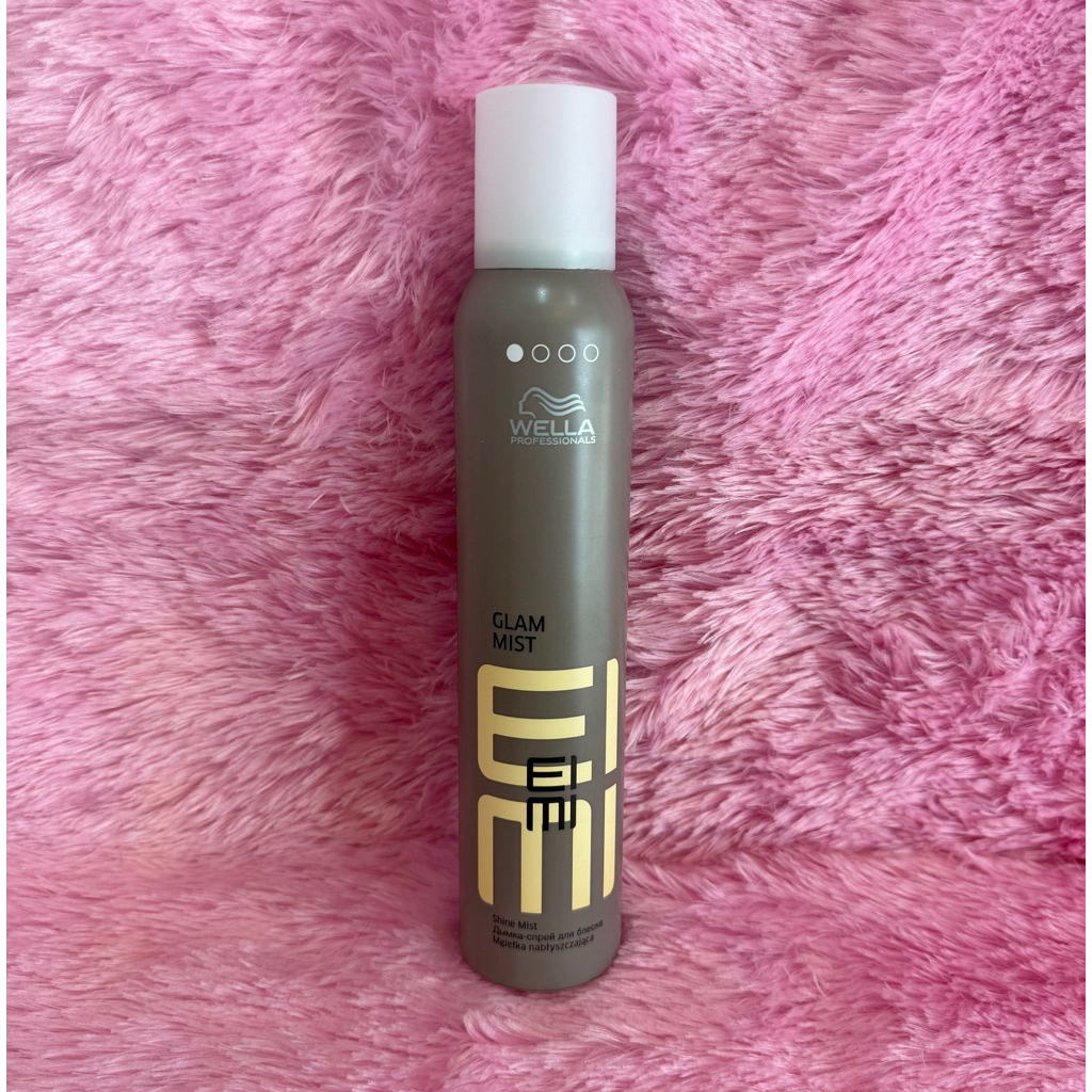 WELLA EIMI Glam Mist Shine Mist 200 ML.สเปรย์เพิ่มความเงาให้เส้นผม ช่วยปกป้องเส้นผมชี้ฟูจากความชุ่มชื้น