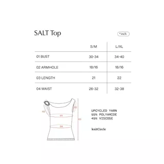knitCircle - SALT Top (5 สี) เสื้อปาดไหล่ไหมพรม ประดับแขนเสื้อข้างขวาด้วยอะไหล่สีเงินเงา เนื้อผ้านุ่ม มีน้ำหนัก ทิ้งตัว