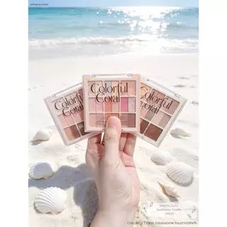 HF659 Sivanna Colors Colorful Coral Eyeshadow Palette ซีเวนน่า คัลเลอร์ส คัลเลอร์ฟูล คอรัล อายแชโดว์ พาเลทท์