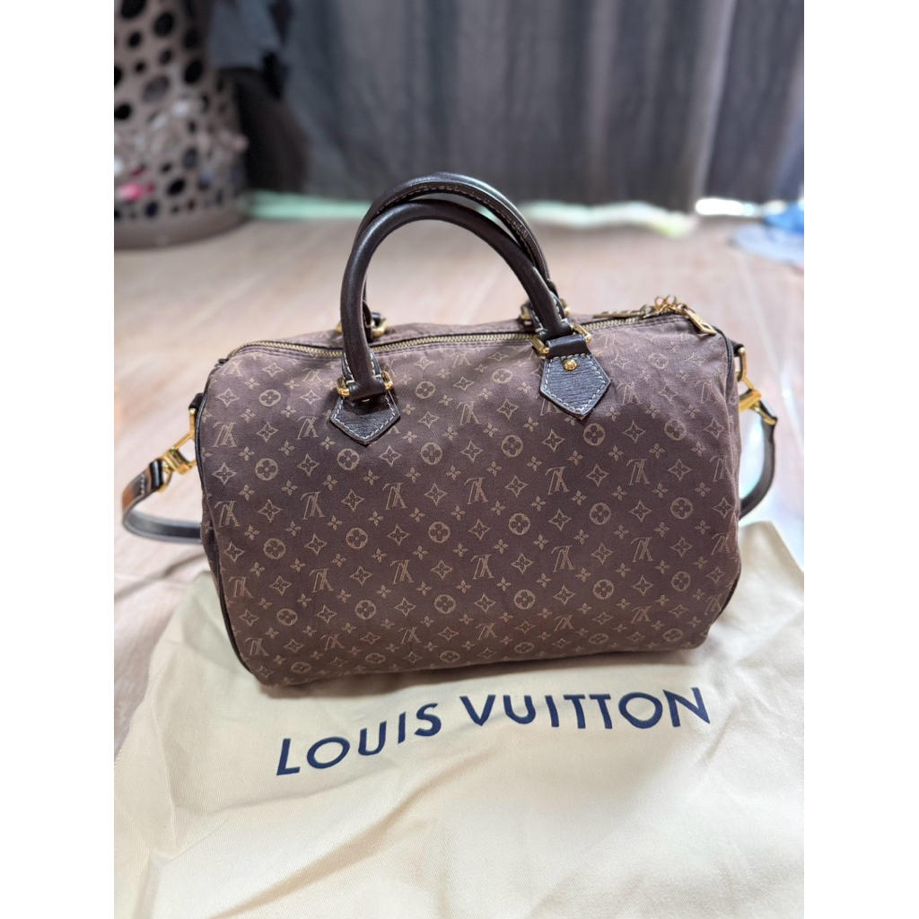 ❌❌ ขายแล้ว ❌❌ lv speedy 30 bandouliere mini lin แท้ 💯