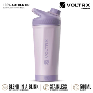 [พร้อมส่ง!] VOLTRX แก้วเชคโปรตีน ปั่นไฟฟ้า Stainless Steel Shaker ขนาด 500ML รุ่น CHILLMIX