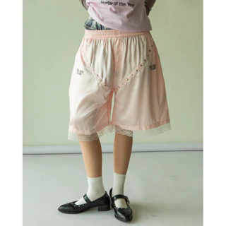 BALLADS ANGEL BOXING SHORT กางเกงขาสั้นผ้าซาติน lot6