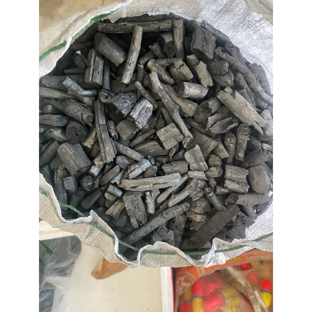 ถ่านใม้ส่ำสาแบบไม่บดใม้เบา