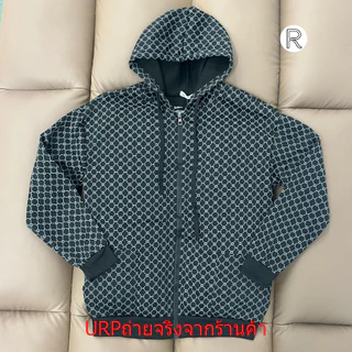 (ผ้าใยฝ้าย ส่งสินค้าเร็ว) เสื้อคลุมฤดูหนาว ติดเทรนด์ เสื้อแจ็คเก็ตมีฮู้ด เสื้อกันหนาว เนื้อหนานุ่ม สกรีนลายแน่น
