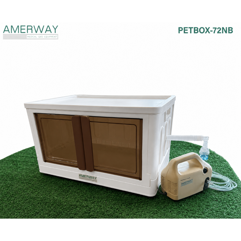 AMERWAY กล่องพ่นละอองยาสัตว์เลี้ยง PETBOX-NB