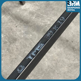 BPM เหล็กกล่องดำ 2"x1" ,1-1/2"x3/4" หนา 1.2 mm. แบ่งขาย 1-2 เมตร