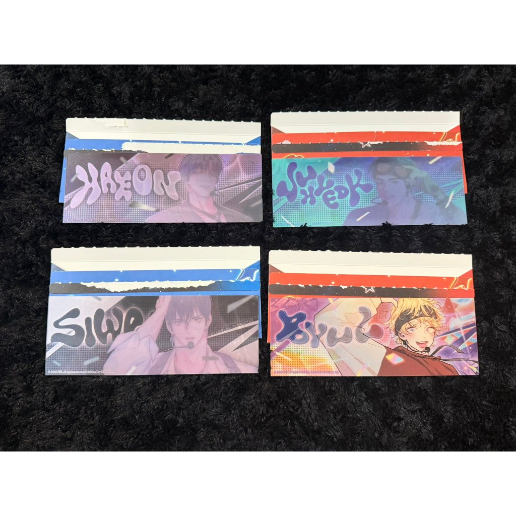 [พร้อมส่ง] Lenticular Ticket Spaklz ตั๋วเลนติไอดอล Pearl Boy R2R: Run to Red, Limited Run You are so lovely Ignite