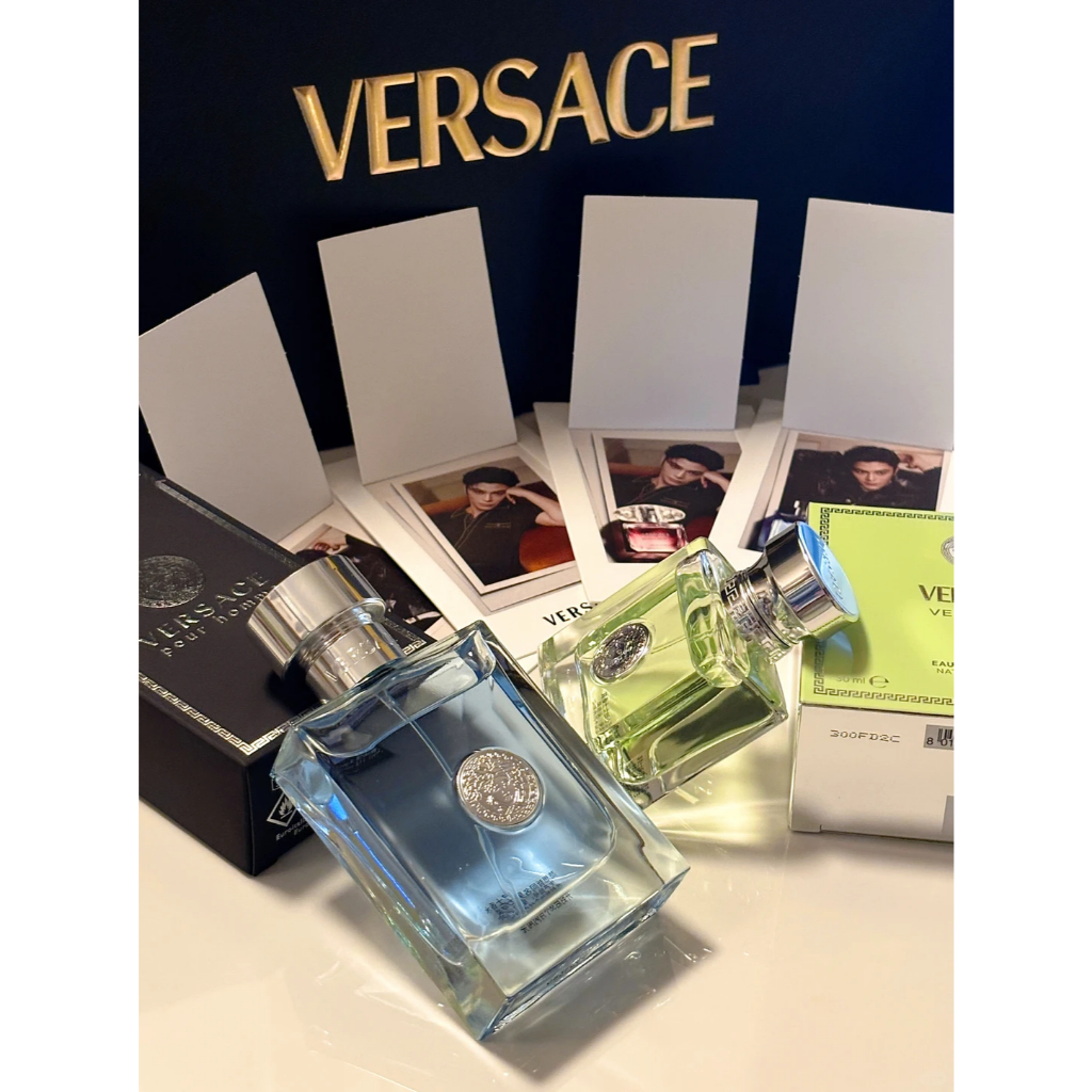 ✅จำหน่ายสินค้าแท้ VERSACE Pour Homme EDT 100ml น้ำหอมสำหรับผู้ชาย กลิ่นหอมสดชื่น ของขวัญ