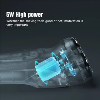 Enchen Electric Shaver BlackStone เครื่องโกนหนวดไฟฟ้า ที่โกนหนวดไฟฟ้า กันน้ำ ใบมีด 3D