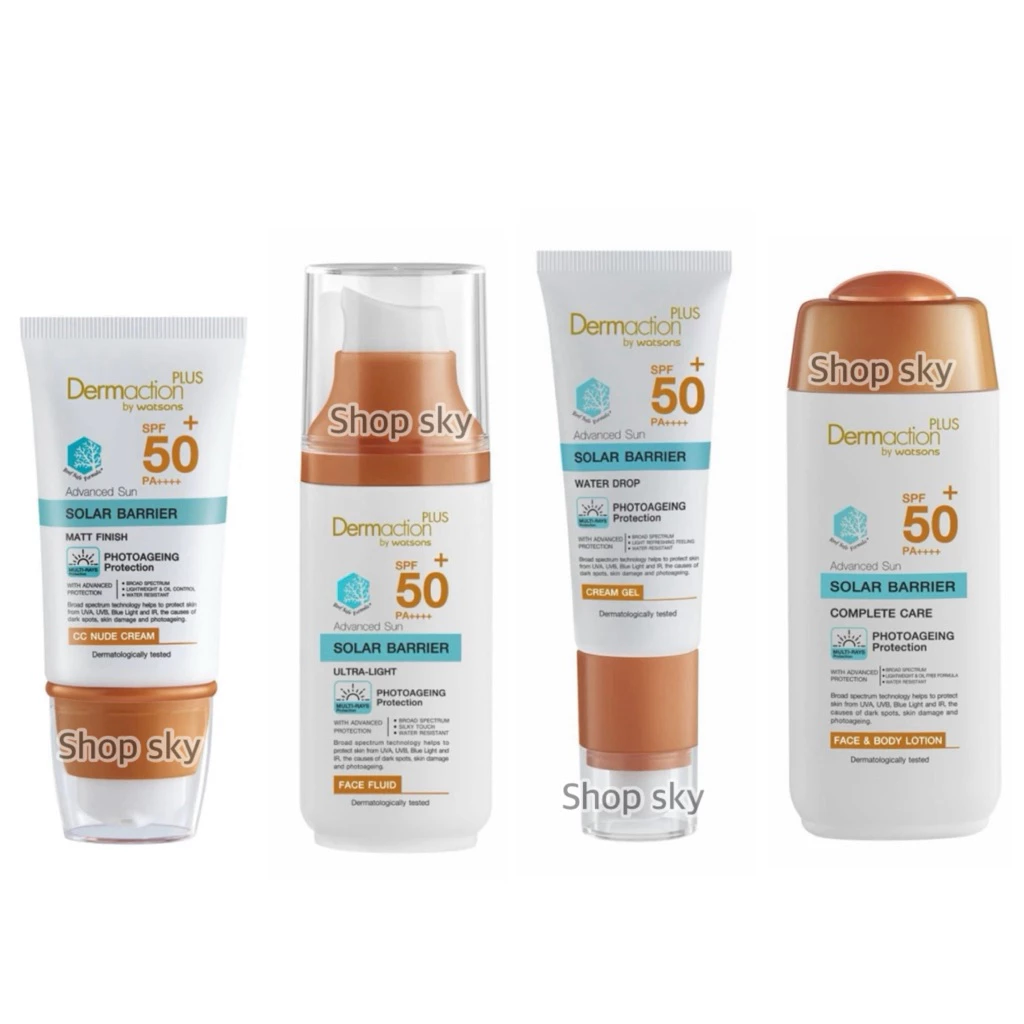 Dermaction Plus by Watsons 40ml. Spf50+ Pa+++