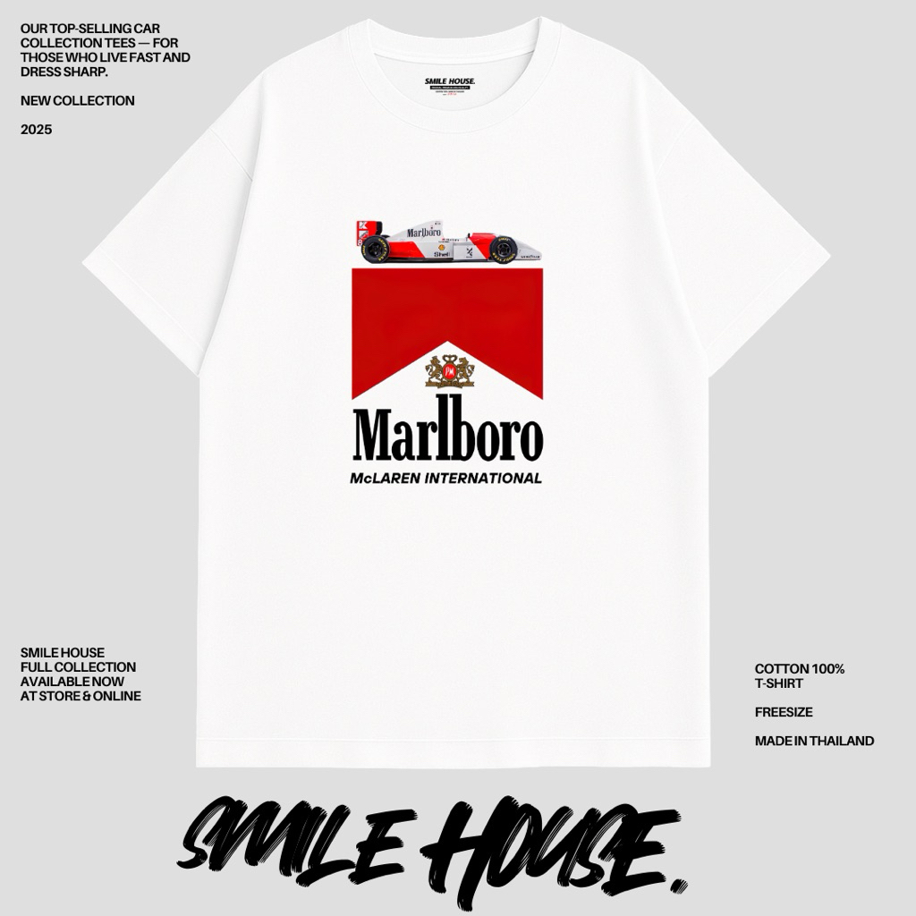 T-shirt SmileHouse (รุ่นMarlboro)