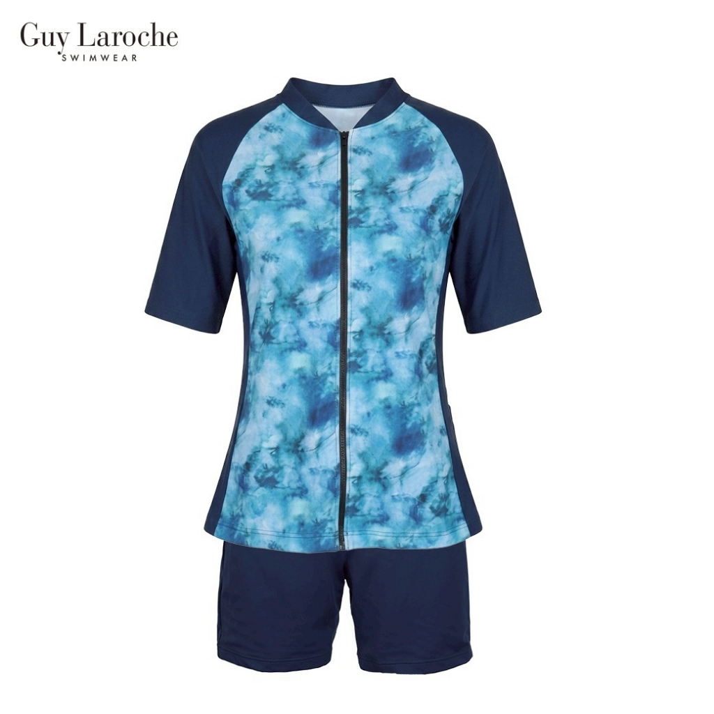 Guy Laroche ชุดว่ายน้ำ สกินไดฟ์ (Skindive) เสื้อแขนสั้น กางเกงขาสั้น GPD9213