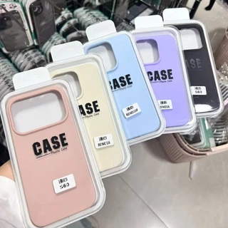 เคสกำมะหยี่ สำหลับ รุ่น iPHONE 15 14 13 12 11 16 17 Pro Promax 7Plus เคสซิลิโคน กันเปื้อน บุกำมะหยี่ Silicone Cover Case