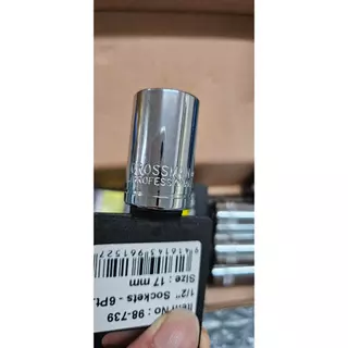 ✨ของแท้💯ลูกบล็อกสั้น 1/2" (4หุน) ขนาด 8-32mm CROSSMAN ลูกบ็อก6เหลี่ยม ลูกบล็อค4หุน Made in Taiwan