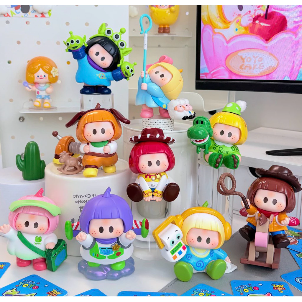 💯MJToys Shop | ยกบ็อกซ์ ฟิกเกอร์ Miniso Yoyo Toy Story