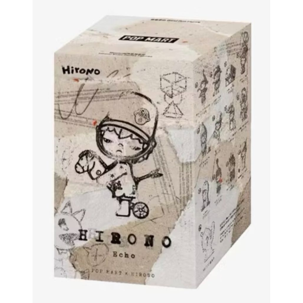 [พร้อมส่ง] Hirono Echo Series Figures กล่องสุ่ม POPMART ฮิโรโนะ V9