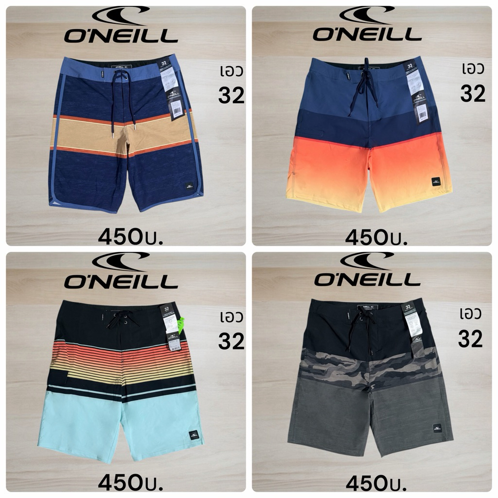 กางเกงเซิร์ฟไซส์ 32 ของแท้มือ1 แบรนด์O'neill *พร้อมส่ง*