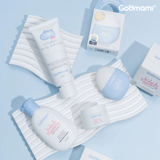 Godmami ชุดผลิตภัณฑ์ดูแลผิวหน้าและผิวกายสำหรับเด็กและวัยรุ่น Kids & Tweens Set