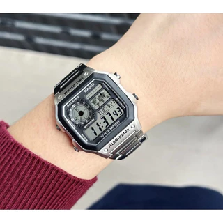 [จัดส่งภายใน 3-4 วัน] [ประกันศูนย์เซ็นทรัล CMG] CASIO DIGITAL AE-1200WHD-1A,AE-1200WHD-1,AE-1200WHD,AE-1200