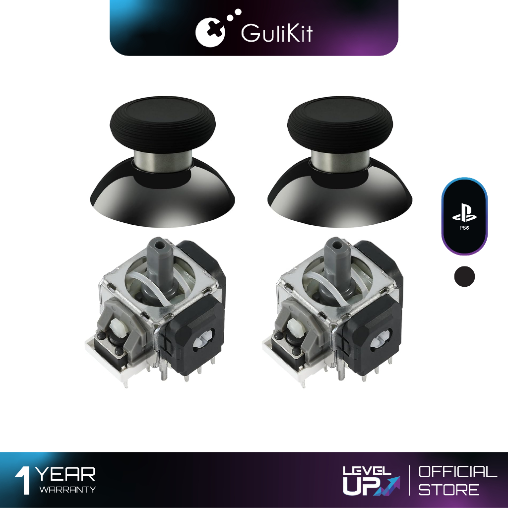 GuliKit TMR NS51 Magnetic Joystick Replacement Kit (สำหรับจอย PS5 DualSense / DualSense Edge)