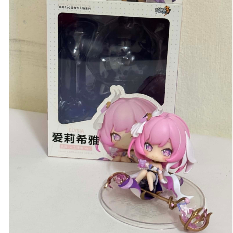 [พร้อมส่ง] Honkai Impact 3 : Mini Figure Elysia (มือสอง)