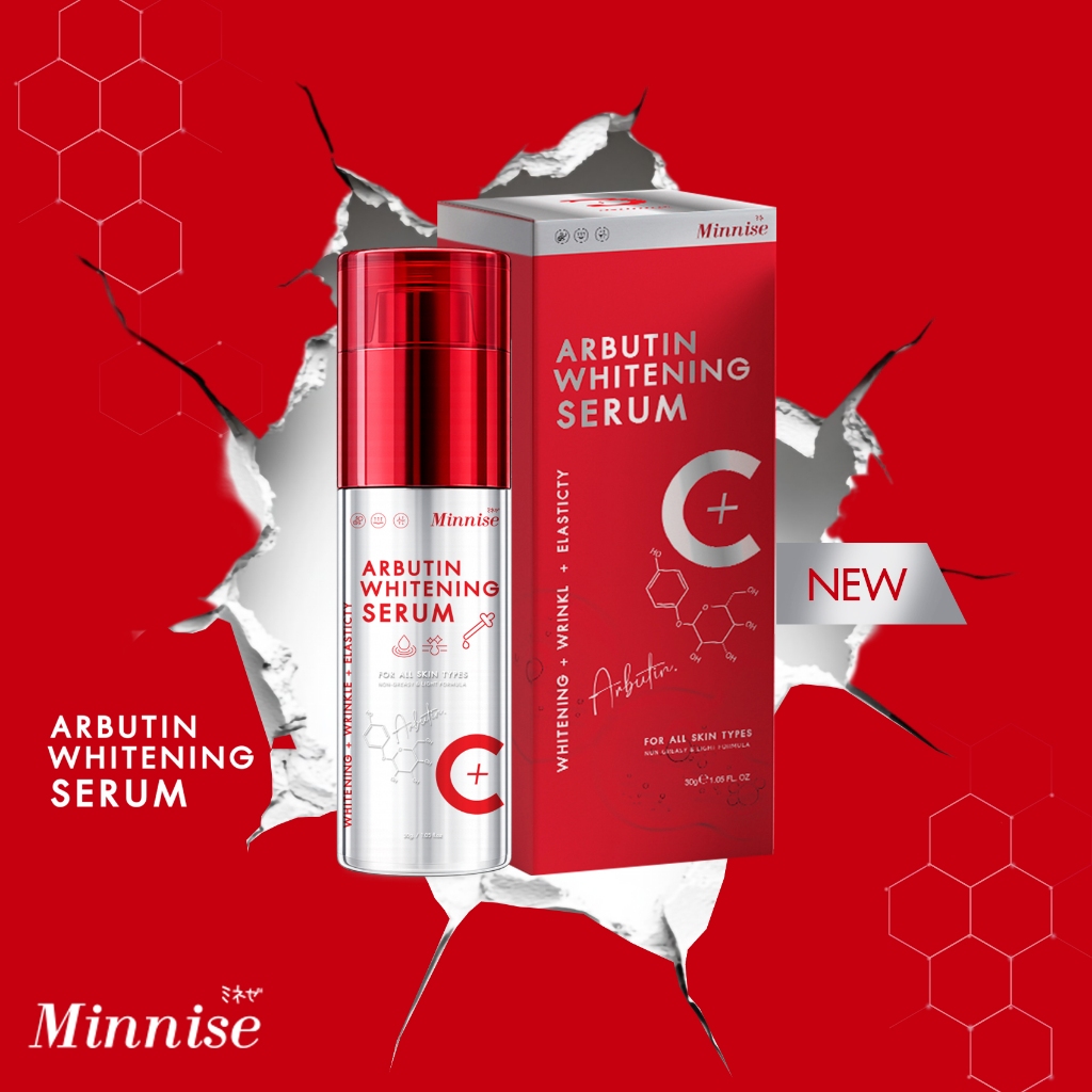 𝗠𝗶𝗻𝗻𝗶𝘀𝗲 𝗔𝗿𝗯𝘂𝘁𝗶𝗻 𝗖 Plus Whitening Serum